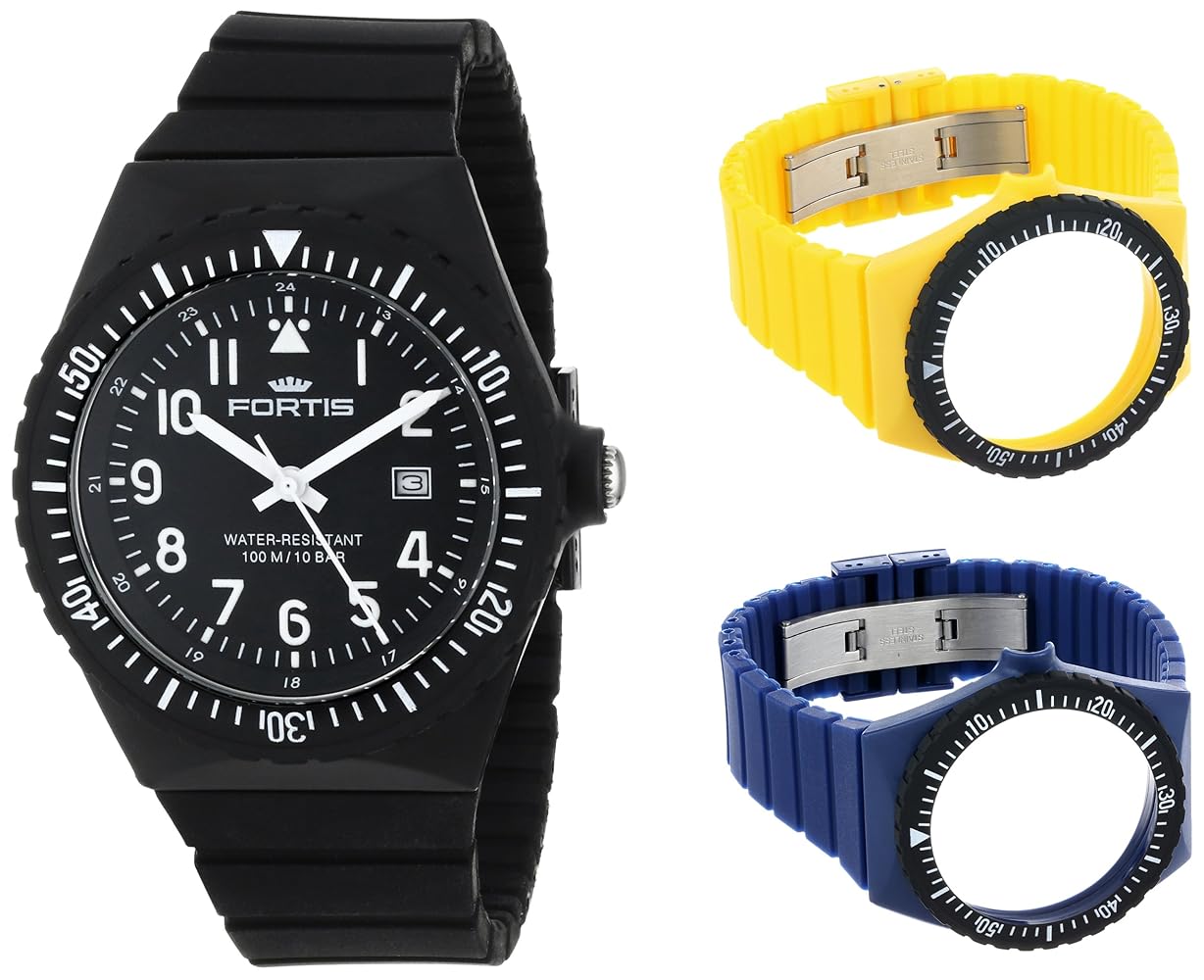 Fortis Colors C 704.01/05/04 Stainless Steel Watch with